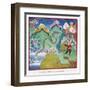 Tibetan Dragon-null-Framed Art Print