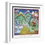 Tibetan Dragon-null-Framed Art Print