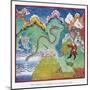 Tibetan Dragon-null-Mounted Art Print