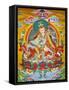 Tibetan Embroidered Scroll-null-Framed Stretched Canvas