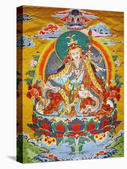 Tibetan Embroidered Scroll-null-Stretched Canvas