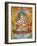 Tibetan Embroidered Scroll-null-Framed Photographic Print