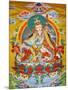 Tibetan Embroidered Scroll-null-Mounted Photographic Print
