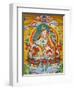 Tibetan Embroidered Scroll-null-Framed Photographic Print