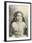 Tibetan Lady-null-Framed Art Print