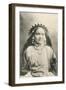 Tibetan Lady-null-Framed Art Print