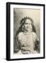 Tibetan Lady-null-Framed Art Print