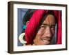 Tibetan Man, Tibet, China-Keren Su-Framed Premium Photographic Print