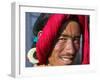Tibetan Man, Tibet, China-Keren Su-Framed Premium Photographic Print