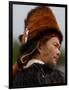 Tibetan Man Wearing Winter Hat, Lijiang, Yunnan Province, China-Pete Oxford-Framed Photographic Print