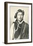 Tibetan Man-null-Framed Art Print