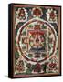 Tibetan Mandala known as the Four Heavenly Kings, Tibetan Civilization, 18th Century-null-Framed Stretched Canvas