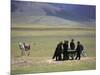 Tibetan Men Play Pool-null-Mounted Photographic Print