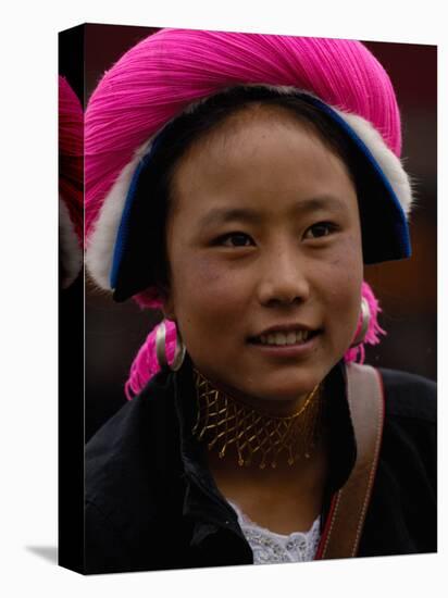 Tibetan Minority at Horse Racing Festival, Zhongdian, Deqin Tibetan Autonomous Prefecture, China-Pete Oxford-Stretched Canvas