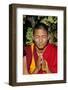 Tibetan monk, France-Godong-Framed Photographic Print