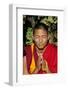 Tibetan monk, France-Godong-Framed Photographic Print