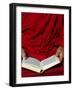 Tibetan Monk Reading, Paris, France, Europe-Godong-Framed Photographic Print