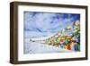 Tibetan Prayer Flags Tibet-null-Framed Art Print