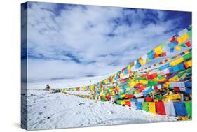 Tibetan Prayer Flags Tibet-null-Stretched Canvas