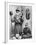 Tibetan Priests, 1936-Ewing Galloway-Framed Giclee Print