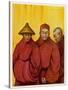 Tibetan Red Lamas-Henry Savage Landor-Stretched Canvas