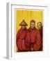 Tibetan Red Lamas-Henry Savage Landor-Framed Photographic Print