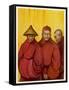 Tibetan Red Lamas-Henry Savage Landor-Framed Stretched Canvas