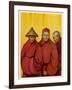 Tibetan Red Lamas-Henry Savage Landor-Framed Photographic Print