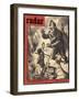 Tibetan Refugees Fleeing into Nepal Encounter a Yeti-Rino Ferrari-Framed Art Print