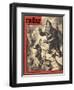 Tibetan Refugees Fleeing into Nepal Encounter a Yeti-Rino Ferrari-Framed Art Print