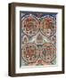 Tibetan Thangka with Four Mandalas-null-Framed Giclee Print