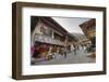 Tibetan Village, Jiuzhaigou (Nine Village Valley), Sichuan province, China, Asia-Michael Snell-Framed Photographic Print