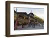 Tibetan Village, Jiuzhaigou (Nine Village Valley), Sichuan province, China, Asia-Michael Snell-Framed Photographic Print