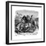 Tibetan Wild Ass or Kiang, 1893-null-Framed Giclee Print