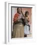 Tibetan Woman Spinning, Qinghai Province, China-Occidor Ltd-Framed Photographic Print