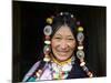 Tibetan Woman, Tibet, China-Keren Su-Mounted Photographic Print