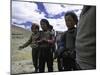 Tibetanchildren-Michael Brown-Mounted Photographic Print