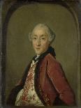 Portrait of Ludolf Backhuysen II, Painter, in the Uniform of the Dragoons-Tibout Regters-Art Print