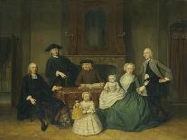 Portrait of the Brak Family, Amsterdam Mennonites-Tibout Regters-Art Print