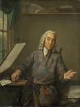 Portrait of the Engraver Jan Casper Philips-Tibout Regters-Framed Art Print