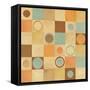 Tic Tac Dots I-Delphine Corbin-Framed Stretched Canvas