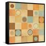 Tic Tac Dots I-Delphine Corbin-Framed Stretched Canvas