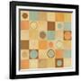 Tic Tac Dots I-Delphine Corbin-Framed Art Print