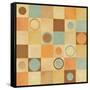 Tic Tac Dots I-Delphine Corbin-Framed Stretched Canvas