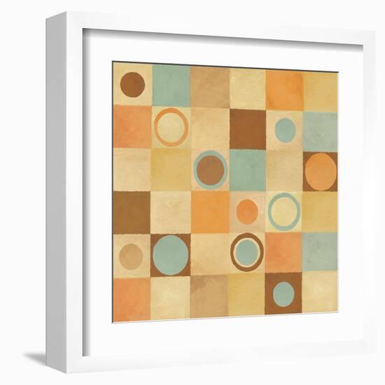 Tic Tac Dots I-Delphine Corbin-Framed Art Print