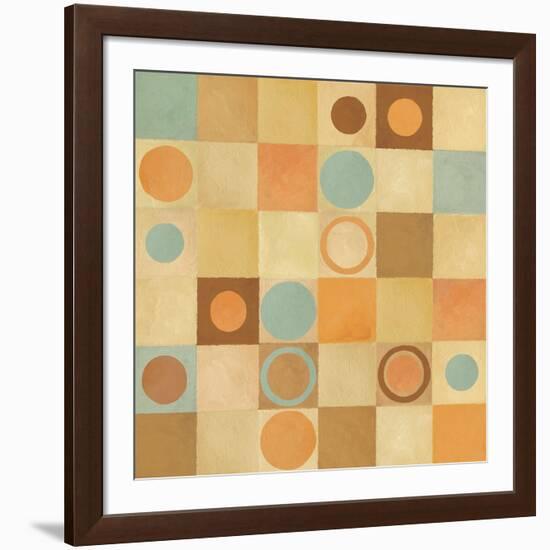 Tic Tac Dots II-Delphine Corbin-Framed Art Print