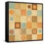 Tic Tac Dots II-Delphine Corbin-Framed Stretched Canvas