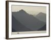 Ticino, Lake Lugano, Lugano, Dawn View of the Alps, Switzerland-Walter Bibikow-Framed Photographic Print