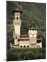 Ticino, Lake Lugano, Lugano, Lakefront Villa, Paradiso, Switzerland-Walter Bibikow-Mounted Photographic Print