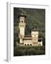 Ticino, Lake Lugano, Lugano, Lakefront Villa, Paradiso, Switzerland-Walter Bibikow-Framed Photographic Print